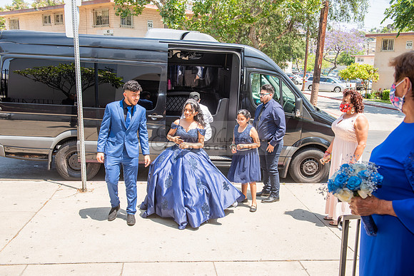 Jamilette Zavala Quinceanera celebration and ceremony at Santa Teresita Catholic Church in Los Angeles Ca, photography and videography by Gustavo Villarreal