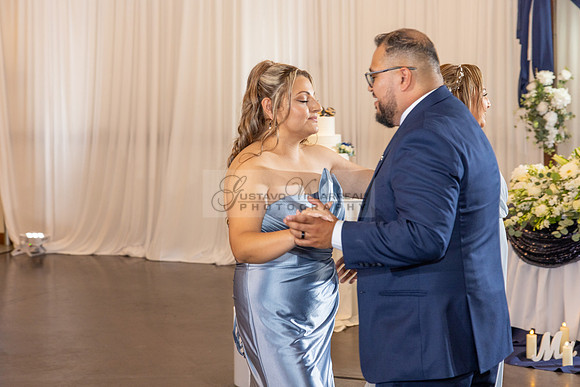 Thalial and Francisco wedding reception at La Mirada Golf course in
