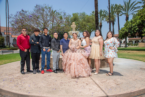 Miriam Louise quinceanera celebration at Elks Lodge of West Covina Ca, photography and videography by Gustavo Villarreal 323-633-8283