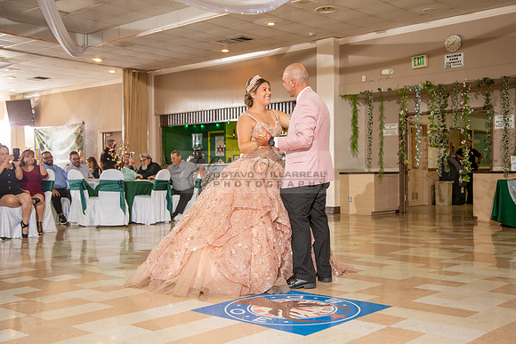 Miriam Louise quinceanera celebration at Elks Lodge of West Covina Ca, photography and videography by Gustavo Villarreal 323-633-8283