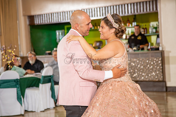 Miriam Louise quinceanera celebration at Elks Lodge of West Covina Ca, photography and videography by Gustavo Villarreal 323-633-8283