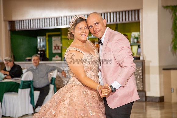 Miriam Louise quinceanera celebration at Elks Lodge of West Covina Ca, photography and videography by Gustavo Villarreal 323-633-8283