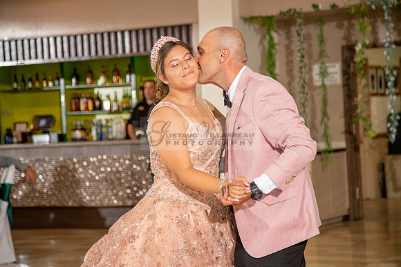 Miriam Louise quinceanera celebration at Elks Lodge of West Covina Ca, photography and videography by Gustavo Villarreal 323-633-8283