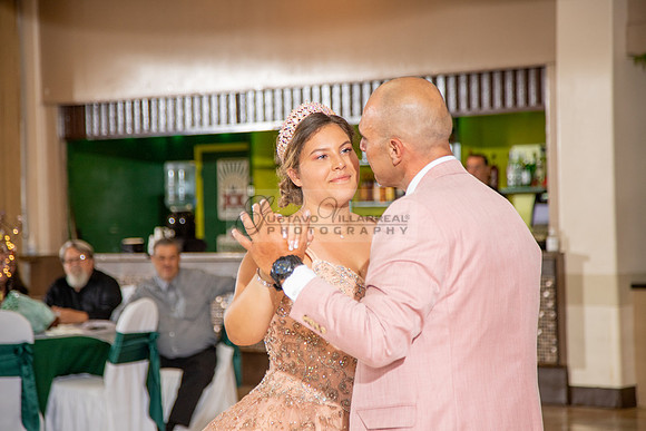 Miriam Louise quinceanera celebration at Elks Lodge of West Covina Ca, photography and videography by Gustavo Villarreal 323-633-8283