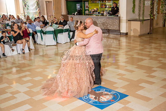 Miriam Louise quinceanera celebration at Elks Lodge of West Covina Ca, photography and videography by Gustavo Villarreal 323-633-8283