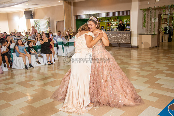 Miriam Louise quinceanera celebration at Elks Lodge of West Covina Ca, photography and videography by Gustavo Villarreal 323-633-8283
