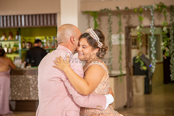 Miriam Louise quinceanera celebration at Elks Lodge of West Covina Ca, photography and videography by Gustavo Villarreal 323-633-8283