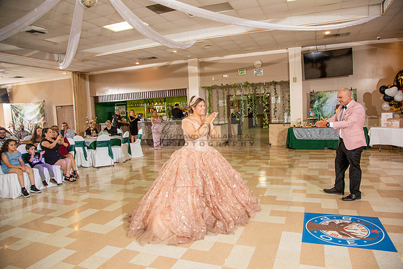 Miriam Louise quinceanera celebration at Elks Lodge of West Covina Ca, photography and videography by Gustavo Villarreal 323-633-8283