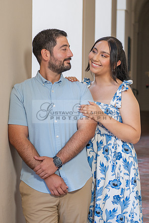 Bryan and Diana engagement, wedding photo session at Pasadena Ci
