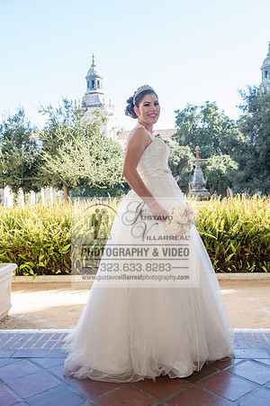 Andrea Lissette quinceaneras, sweet sixteens, weddings, family portraits, anniversaries, photography and video at Miraculos medal catholic church in Montebello,  receptions at Quiet Cannon Montebello,