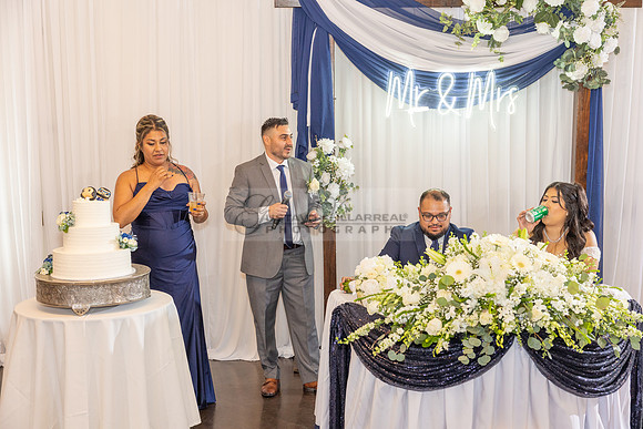 Thalial and Francisco wedding reception at La Mirada Golf course in
