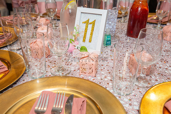 Alma and Anthony wedding reception, celebration at Fiesta hall b