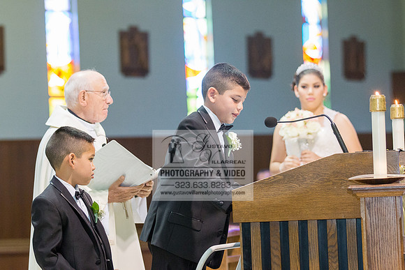Andrea Lissette quinceaneras, sweet sixteens, weddings, family portraits, anniversaries, photography and video at Miraculos medal catholic church in Montebello,  receptions at Quiet Cannon Montebello,