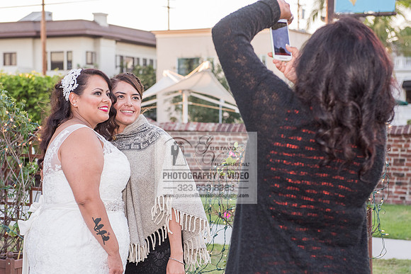 JENNIFER AND CYNTHIA glbt wedding photography and video at Long Beach Museum of Art in Long Beach Ca, www.gustavovillarreal.com, 323-633-8283