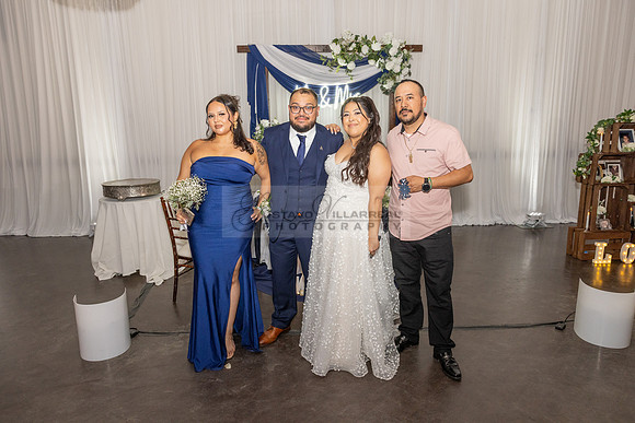 Thalial and Francisco wedding reception at La Mirada Golf course in