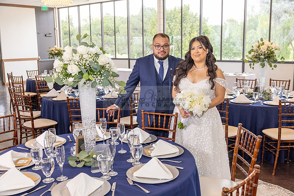 Thalial and Francisco wedding reception at La Mirada Golf course in