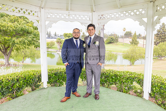 Thalial and Francisco wedding reception at La Mirada Golf course in