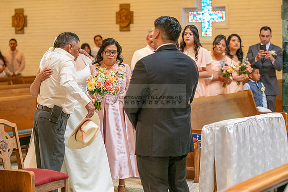 Sandra and Manuel wedding ceremony at St. Mary Catholic church in Escondido Ca, reception at Boulder Oaks Golf Course, Escondido Ca, Gustavo Villarreal Photography, videographer, 323-633-8283, www.gvp