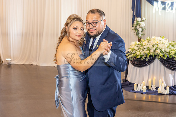 Thalial and Francisco wedding reception at La Mirada Golf course in