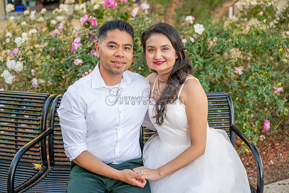 Margarita and Quintiliano engagement, weddings, quinceaneras, photos at La 4th st in Santa ana Ca. Gustavo Villarreal Photography, videographer, 323-633-8283