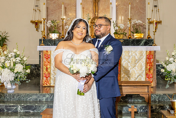 Thalial and Francisco wedding reception at La Mirada Golf course in