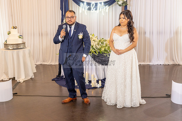 Thalial and Francisco wedding reception at La Mirada Golf course in