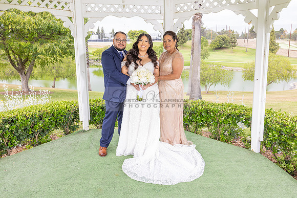 Thalial and Francisco wedding reception at La Mirada Golf course in