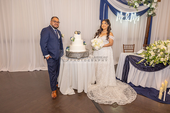 Thalial and Francisco wedding reception at La Mirada Golf course in