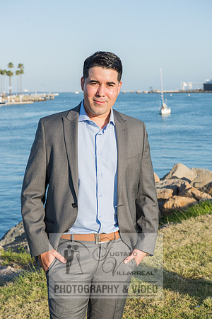 Alejandro and Monique engagement photos at Long beach Harbor Lighthouse, 323-633-8283, www.gustavovillarreal.com