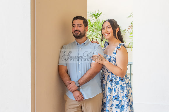 Bryan and Diana engagement, wedding photo session at Pasadena Ci