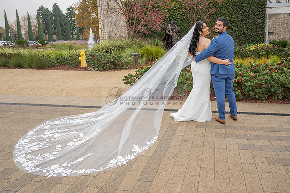 Bryan and Diana wedding ceremony at The Christ Cathedral in Garden Grove Ca, reception at The White House Event Center Anaheim Ca, Gustavo Villarreal photography, videography, 323-633-8283, www.gvphot