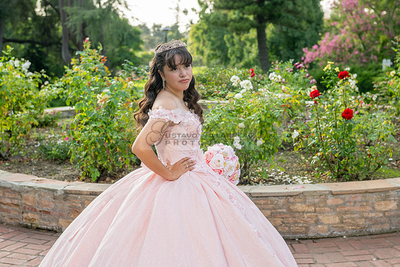 Jane Elizabeth quinceanera photographer-videographer-South Gate-Whittier-The Rose gardens in Whittier Ca. Gustavo Villarreal photography, videography, 323-633-8283, www.gvphotoandvideo.com