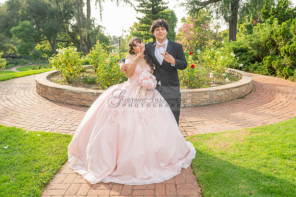Jane Elizabeth quinceanera photographer-videographer-South Gate-Whittier-The Rose gardens in Whittier Ca. Gustavo Villarreal photography, videography, 323-633-8283, www.gvphotoandvideo.com