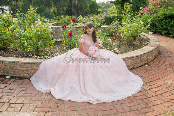 Jane Elizabeth quinceanera photographer-videographer-South Gate-Whittier-The Rose gardens in Whittier Ca. Gustavo Villarreal photography, videography, 323-633-8283, www.gvphotoandvideo.com