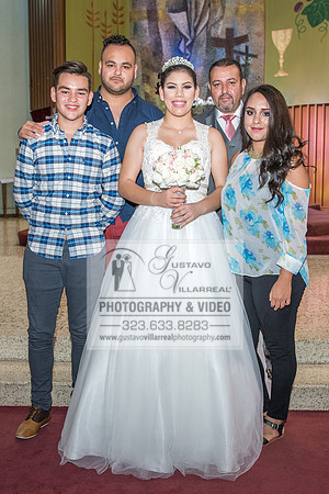Andrea Lissette quinceaneras, sweet sixteens, weddings, family portraits, anniversaries, photography and video at Miraculos medal catholic church in Montebello,  receptions at Quiet Cannon Montebello,