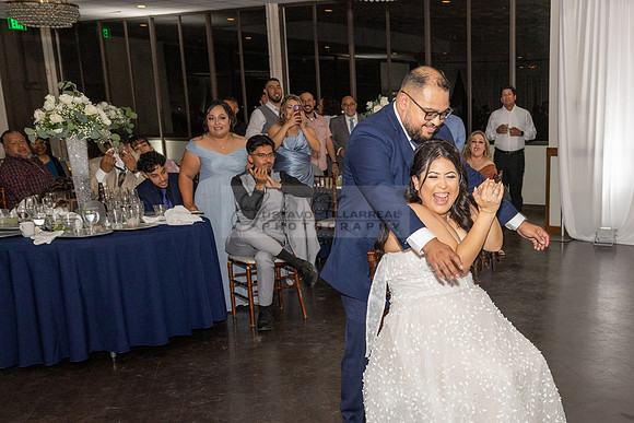 Thalial and Francisco wedding reception at La Mirada Golf course in