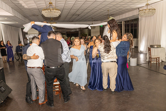 Thalial and Francisco wedding reception at La Mirada Golf course in