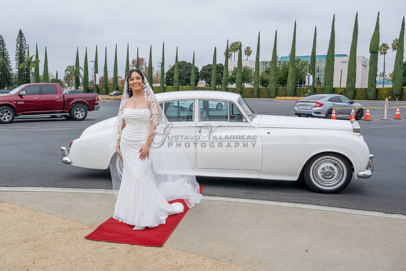 Bryan and Diana wedding ceremony at The Christ Cathedral in Garden Grove Ca, reception at The White House Event Center Anaheim Ca, Gustavo Villarreal photography, videography, 323-633-8283, www.gvphot