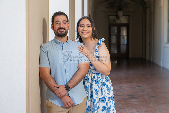 Bryan and Diana engagement, wedding photo session at Pasadena Ci