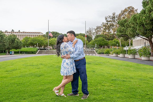 Rose and Harrison Engagement photo session at UCI, University of California, Irine Ca, Orange County, Gustavo Villarreal Photography, videographer, 323-633-8283, www.gvphotoandvideo.com