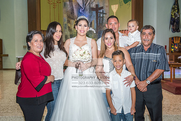 Andrea Lissette quinceaneras, sweet sixteens, weddings, family portraits, anniversaries, photography and video at Miraculos medal catholic church in Montebello,  receptions at Quiet Cannon Montebello,