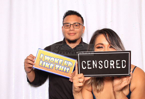 Stephanie and Albert wedding celebration, photo booth in Redondo Beach Ca, Gustavo Villarreal Photography, 323-633-8283, www.gvphotoandvideo.com