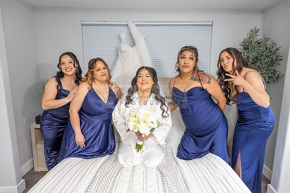 Thalial and Francisco wedding reception at La Mirada Golf course in