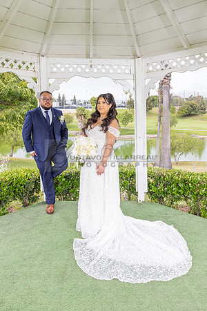 Thalial and Francisco wedding reception at La Mirada Golf course in