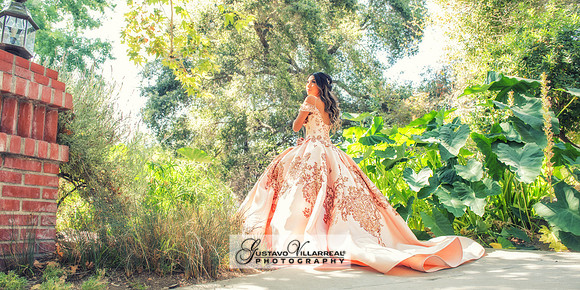 Aundrie Elaine quinceanera celebration at Hilton Pasadena Ca,  p