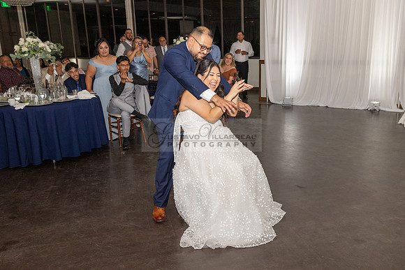 Thalial and Francisco wedding reception at La Mirada Golf course in