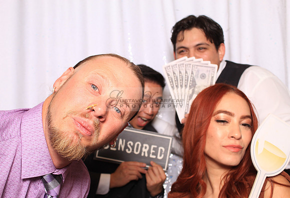 Stephanie and Albert wedding celebration, photo booth in Redondo Beach Ca, Gustavo Villarreal Photography, 323-633-8283, www.gvphotoandvideo.com