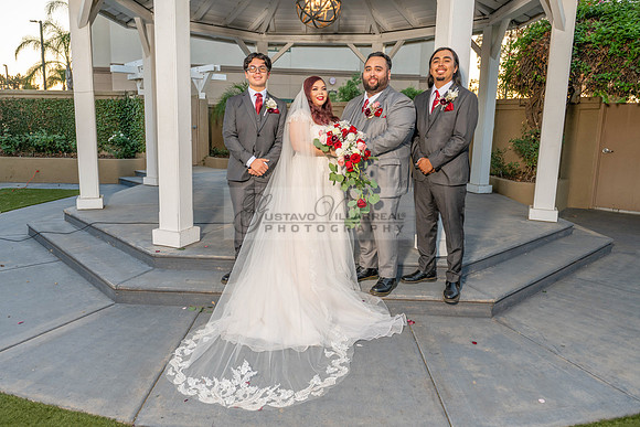 Eric and Shania wedding-ceremony-reception-at-Quiet Cannon Montebello Ca-Gustavo Villarreal Photographer-323-633-8283-#gvphotoandvideo.com