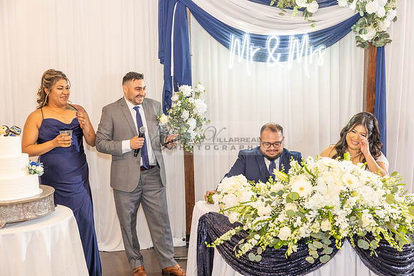 Thalial and Francisco wedding reception at La Mirada Golf course in