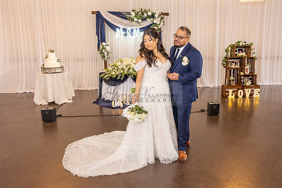 Thalial and Francisco wedding reception at La Mirada Golf course in